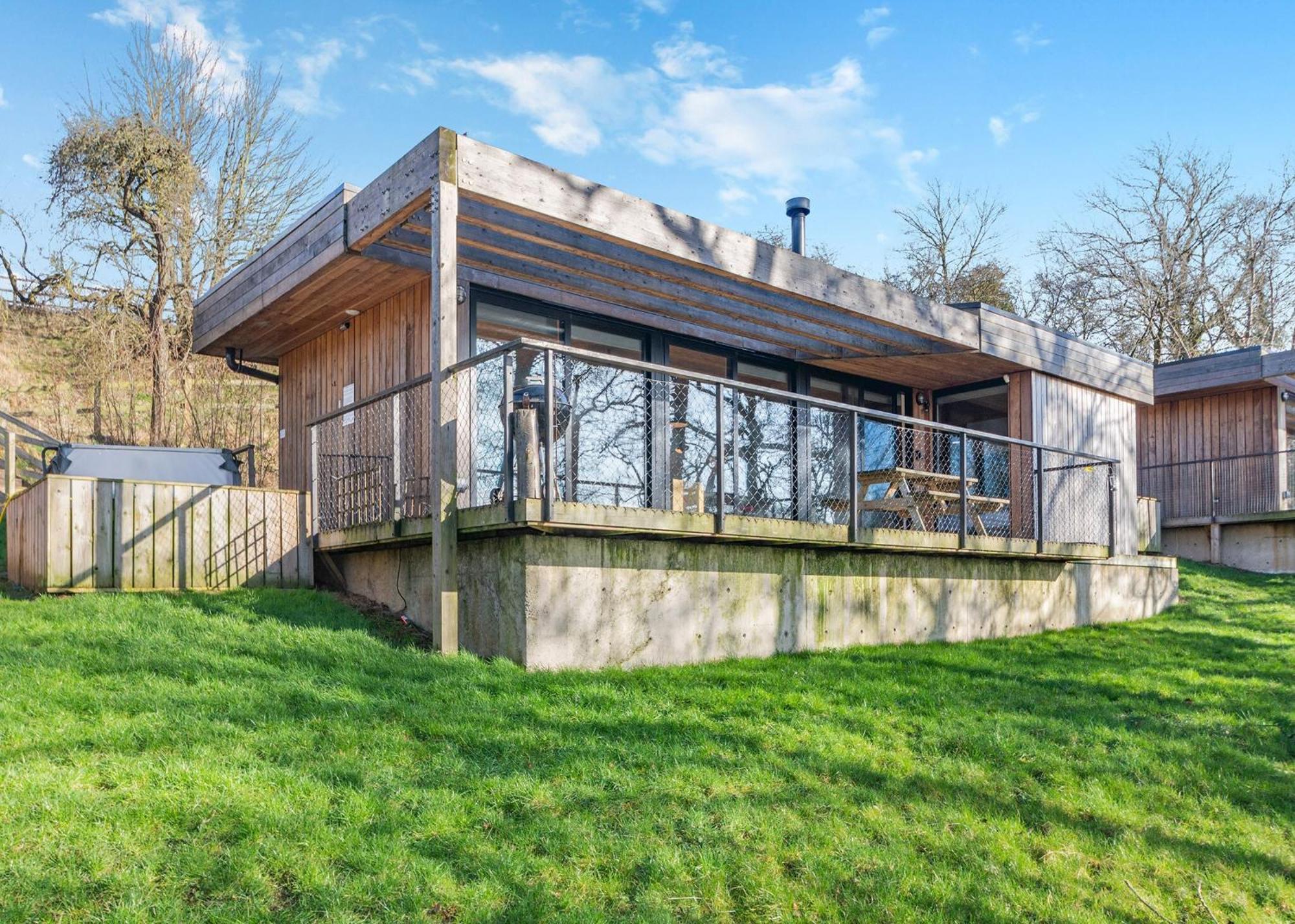 Gainford Whispering Waters Teesdale Lodges מראה חיצוני תמונה